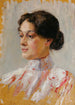 Portrait af en ung pige - Mathilde SittaAll — visning af kunstværket