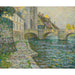 Reproduktion af maleriet Morgengråt Maleri, Moret - Henri Le Sidaner