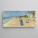 Reproduktion af maleriet Morgenstemning på Promenade des Anglais - Edvard Munch