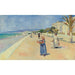 Reproduktion af maleriet Morgenstemning på Promenade des Anglais - Edvard Munch