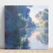 Reproduktion af maleriet Morgenstemning over Seinen - Claude Monet