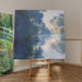 Reproduktion af maleriet Morgenstemning over Seinen - Claude Monet