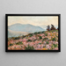 Vue de Peljeac avec bruyère en fleurs - Mato Celestin Medović — indrammet kunstværk på væggen