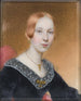 Portrait af en dame med rødt hår - Matthias Grilhofer — visning af kunstværket