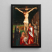 La Crucifixion - Matthias Grünewald — indrammet kunstværk på væggen