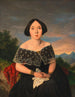 Anna Toma, hustru af kunstneren - Matthias Rudolf Toma — visning af kunstværket