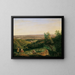 Vue sur Vienne depuis le Krapfenwaldl - Matthias Rudolf Toma — indrammet kunstværk på væggen