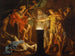 Mucius Scaevola foran Lars Porsenna - Matthias Stom — visning af kunstværket