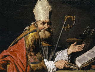Saint Ambroise - Matthias Stom — visning af kunstværket