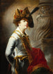 Portrait af en gentleman med hat - Matthäus Loder — visning af kunstværket