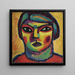 Maturitet - Alexej von Jawlensky — indrammet kunstværk på væggen