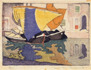 Bateaux de pêche vénitiens - Maud Sherwood — visning af kunstværket