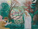 Annonciation dans le jardin printanier - Maurice Denis — visning af kunstværket