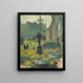 Cimetière en fleurs - Maurice Denis — indrammet kunstværk på væggen