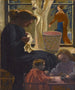 Intimitet eller Ravaudeuse ved vinduet - Maurice Denis — visning af kunstværket