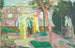 L'Office de sainte Catherine eller Sainte Catherine reciterer Jesu' kontor - Maurice Denis — visning af kunstværket