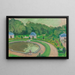 Le Château de Rosanbo, le bassin et les pavillons, esquisse 2 - Maurice Denis — indrammet kunstværk på væggen