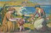 Les premiers pas de Domi Silencio - Maurice Denis — visning af kunstværket