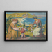Les premiers pas de Domi Silencio - Maurice Denis — indrammet kunstværk på væggen