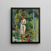 Nymphe aux fleurs - Maurice Denis — indrammet kunstværk på væggen