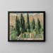 Villa d'Este - Maurice Denis — indrammet kunstværk på væggen