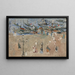 Jour gris Venise - Maurice Prendergast — indrammet kunstværk på væggen