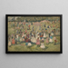 Jour de mai à Central Park - Maurice Prendergast — indrammet kunstværk på væggen
