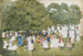 Piétons i en park - Maurice Prendergast — visning af kunstværket