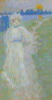 Coucher de soleil Boston - Maurice Prendergast — visning af kunstværket