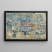 L'Omnibus de Paris - Maurice Prendergast — indrammet kunstværk på væggen
