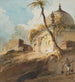 Mausoleum i ruiner i det nordlige Indien - George Chinnery — visning af kunstværket