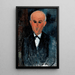 Reproduktion af maleriet Max Jacob - Amedeo Modigliani