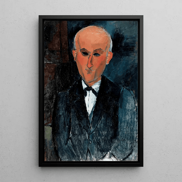 Reproduktion af maleriet Max Jacob - Amedeo Modigliani