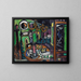 Bag kulisserne - Max Beckmann — indrammet kunstværk på væggen