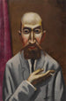 Portrait af en Tyrker - Max Beckmann — visning af kunstværket