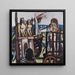 Le Transport af Sfinxer - Max Beckmann — indrammet kunstværk på væggen