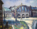Gare de Francfort-sur-le-Main - Max Beckmann — visning af kunstværket