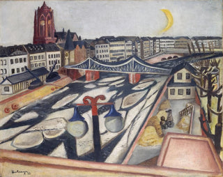 Glace sur la rivière - Max Beckmann — visning af kunstværket