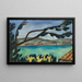Petit paysage de Bandol - Max Beckmann — indrammet kunstværk på væggen