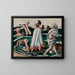 Lido - Max Beckmann — indrammet kunstværk på væggen