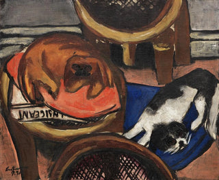 Majong og kolde hunde - Max Beckmann — visning af kunstværket