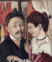Portrait af parret Carl - Max Beckmann — visning af kunstværket