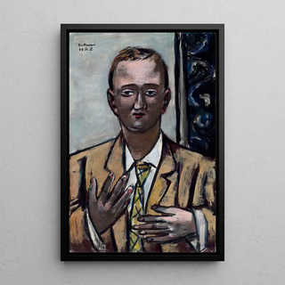 Max Beckmann - Portrait of Morton D May.webp