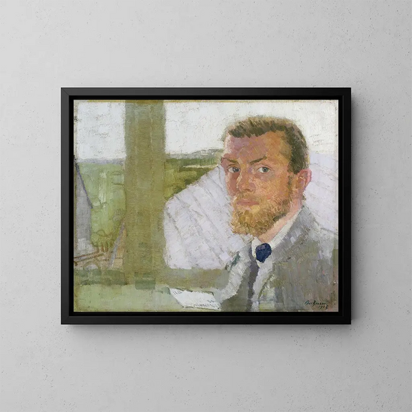 Reproduktion af maleriet Selvportræt - Max Beckmann