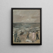 Naufrage - Max Beckmann — indrammet kunstværk på væggen