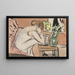 Uden titel to unge piger læser - Max Beckmann — indrammet kunstværk på væggen