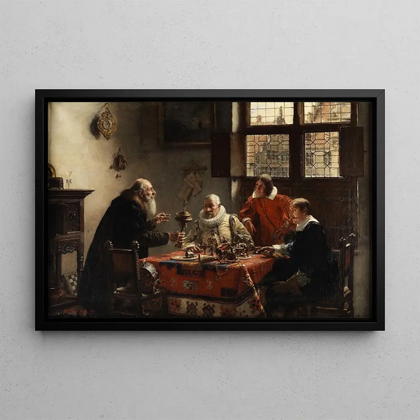 Max Gaisser - Beim Kunsthndler.webp