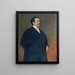 Premier Herbert Bismarck - Max Koner — indrammet kunstværk på væggen