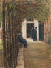 Maison des vieux hommes i haven i Amsterdam i Brentanostift i Amsterdam - Max Liebermann — visning af kunstværket