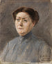 Portrait af skuespillerinden Else Lehmann - Max Liebermann — visning af kunstværket